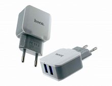 БП 2*USB 5v 2A в розетку (HOCO) 