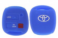 Чехол брелока Toyota  KB-L018 (3-кнопки)(С)на ключ