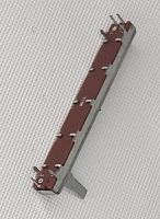 Резистор переменный движковый  10 кОм моно 75х9х7 мм (линейность C)