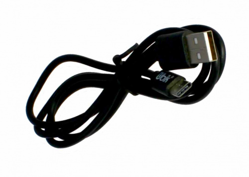 Шнур USB A штекер - TYPE-C штекер 1м  черный UBIK (ДАК)