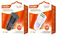 Блок питания авто 2USB 2,4A Kakusiga KSC-1211