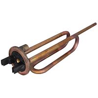 ТЭН водонагревателя, 1500W, фланец прижимной, RCF, под анод М5, L300мм, (инд. упаковка), AskerParts