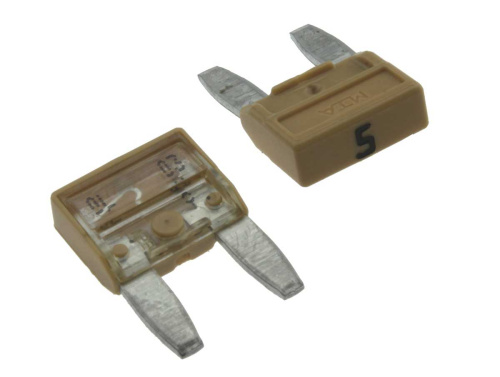 Предохранитель авто S1035-1  5А (мини) (25-2) фото 3