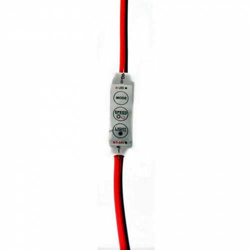 Контроллер для управления светодиодными лентами типа 3528, 5050 и других, 256 режимов (1358)