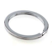 Кольцо стальное плоское хром Ø 30мм