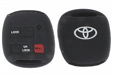 Чехол брелока Toyota  KB-L018 (3-кнопки)(Ч)на ключ