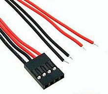 Межплатный кабель BLS-4 AWG26 0.3m (90760)