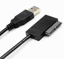 Адаптер USB 6P + 7P CD DVD Rom SATA в USB 2,0 конвертер