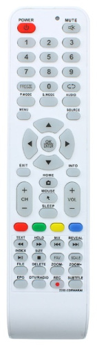 ПУЛЬТ AKAI 2200-EDRWAKAI TV LCD Пульт для AKAI 2200-EDRWAKAI белый (EDROAKAI черный) TV LCD