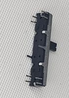 Резистор переменный движковый  10 кОм моно 45х8х7 мм (линейность B)