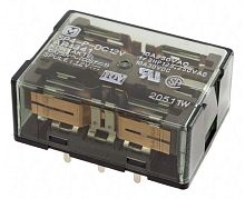 Реле 12vDC 10А 250VAC SP4-P-DC12V Japan 4 группы переключающихся контактов демонтаж