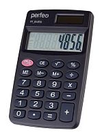 Калькулятор PERFEO PF_B4856 карманный 8-разрядный черный