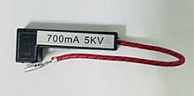Предохранитель СВЧ, 0.70A, 5KV, в корпусе, SVCH082