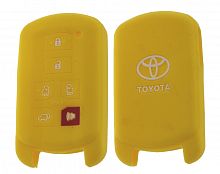 Чехол брелока Toyota  KB-L000 (6-кнопки)   Smart (Желтый)