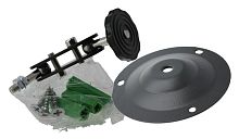 Цветомузыка лазерная точки R+G, с пультом ДУ, мини, черный корпус