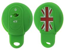 Чехол брелока Mini Cooper  KB-L000 (3-кнопки в ряд)(З) SMART