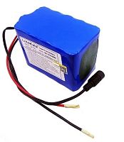 Аккумулятор технологический 12v Li 10 000mAh  95х68х56мм, с разъёмом 5,5/2,1 мм, защищённый, Liitokala 
