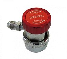 Вентиль быстросъемный, 1/4" SAE, высокое давление, R134a, QC-HА