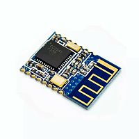 Bluetooth BLE модуль (Master/Slave) HM-11 предназначен для работы с Arduino, Raspberry Pi, Netduino, BeagleBone т.д. и позволяет легко создавать беспроводную связь между вашими МК и ПК. Совместим с версиями HC-05, НС-06, НС-07.
Последняя прошивка V532, поддержка IBeacon.
Ультра-низкое энергопотребление в режиме ожидания 90 мкА  ~ 400 мкА
Быстрая скорость отклика 0,4 секунды
Настраиваемые скорость передачи, имя устройства, и PIN-код сопряжения.
Версия Bluetooth: V4.0
По умолчанию скорость передачи данных: 9600
По умолчанию настройки последовательного порта: 9600, N, 8, 1
Напряжение: 3.3В Bluetooth BLE 4.0 модуль (HM-11), TI CC2541