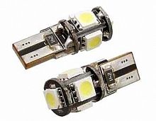 ЛАМПА АВТО C5W T10-5SMD LED-5 360* белый (96842) (Освещение для авто C5W T10 1.8W 5 LED 5050 16-18 L