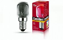 Лампа E14 15w T25  CL для духовок Camelion