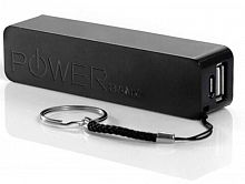 Зарядное устройство Power Bank USB 5В 1А на акк 18650, прямоугольное чёрное