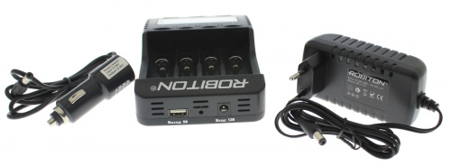 ЗУ для Ni-MH, Ni-Cd и Li-Ion аккумуляторов ROBITON  MasterCharger Pro с дисплеем фото 2