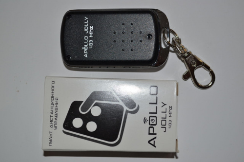 Брелок APOLLO JOLLY Mini 433 4-х канальный, частота 433,92, батарейка 12в. фото 2