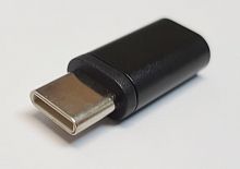 Переходник TYPE C штекер - micro USB (5Pin) OTG 3A (4-0090)