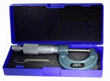 Микрометр 0-25мм, точность 0,01мм, механический Микрометр 0-25мм, точность 0,01мм, механический